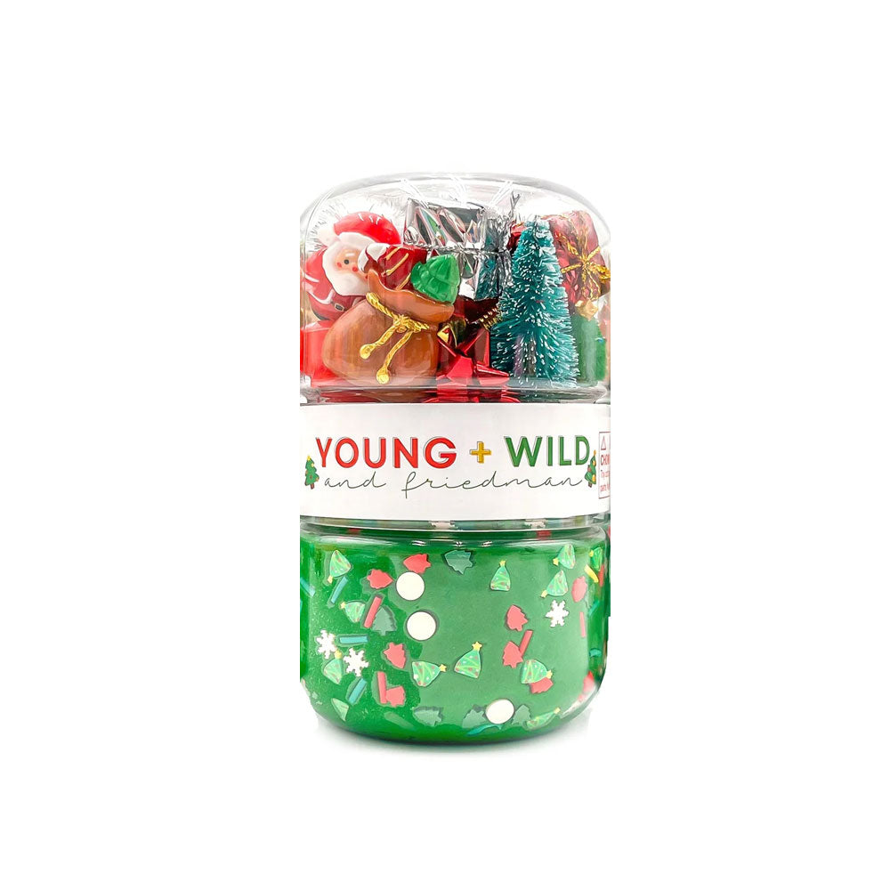 Christmas Tree Dough Jar