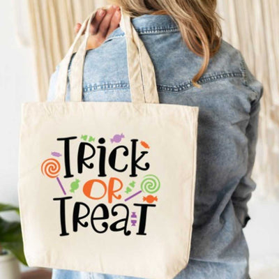 Canvas Halloween Totes