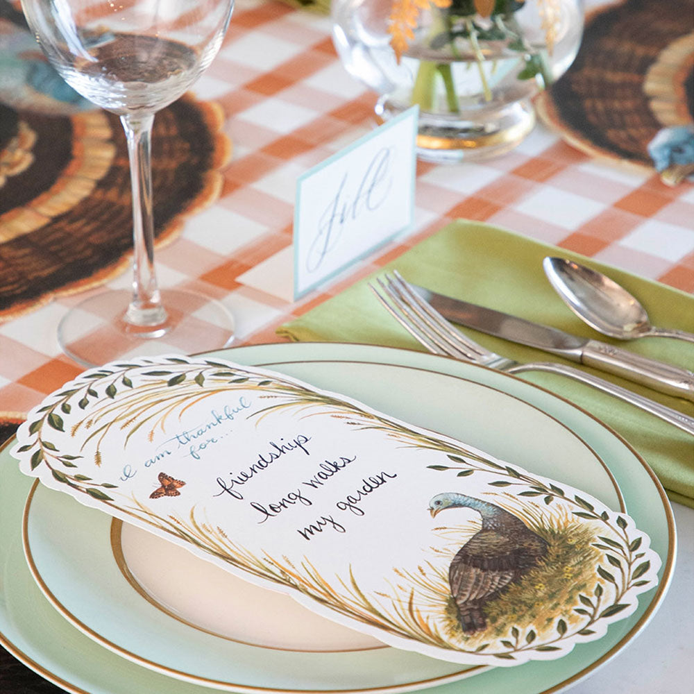 Heritage Turkey Paper Table Decorations-