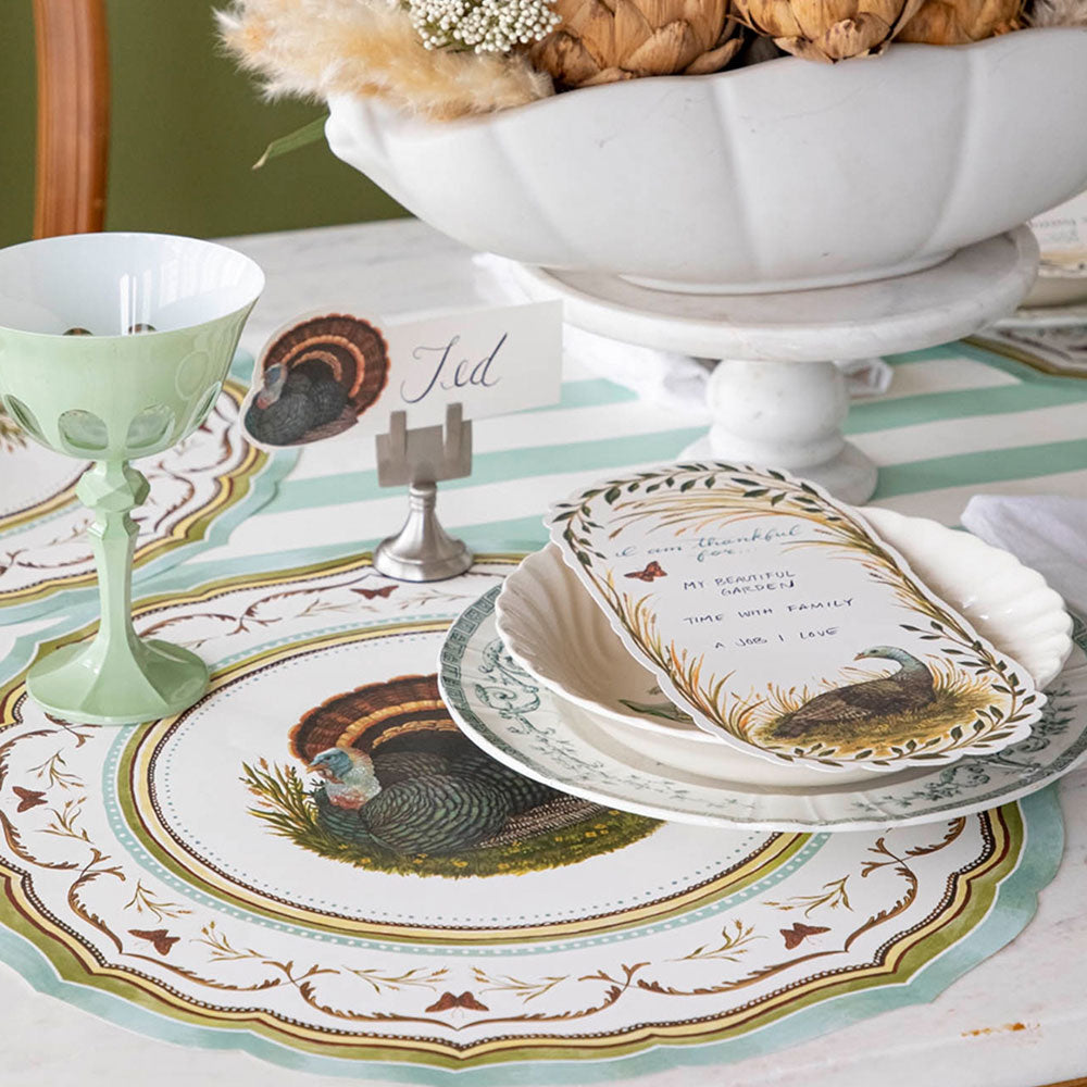 Heritage Turkey Paper Table Decorations-