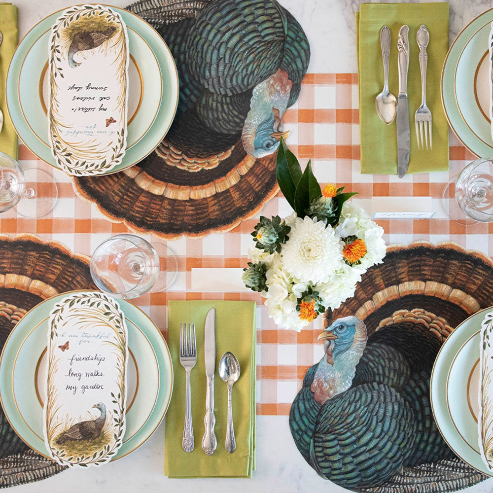 Heritage Turkey Paper Table Decorations-