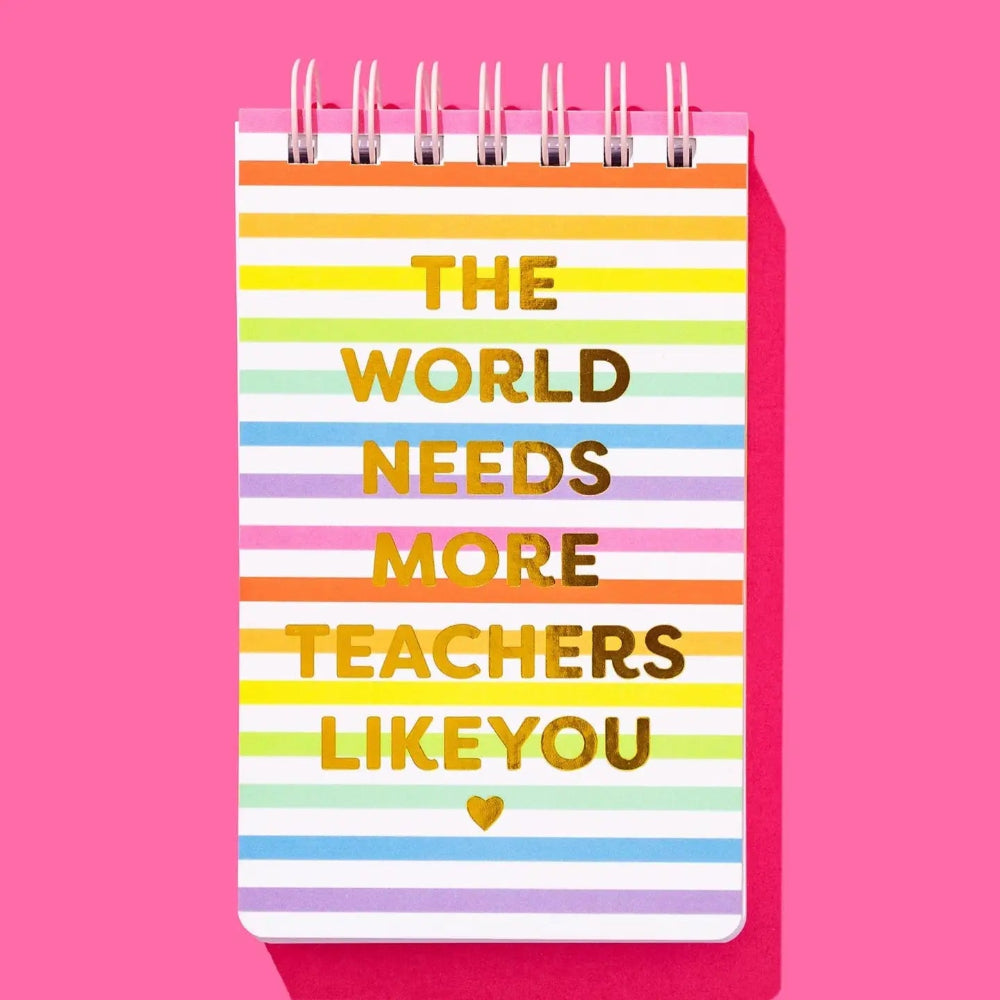 Best Teacher Ever Spiral Top Notebook