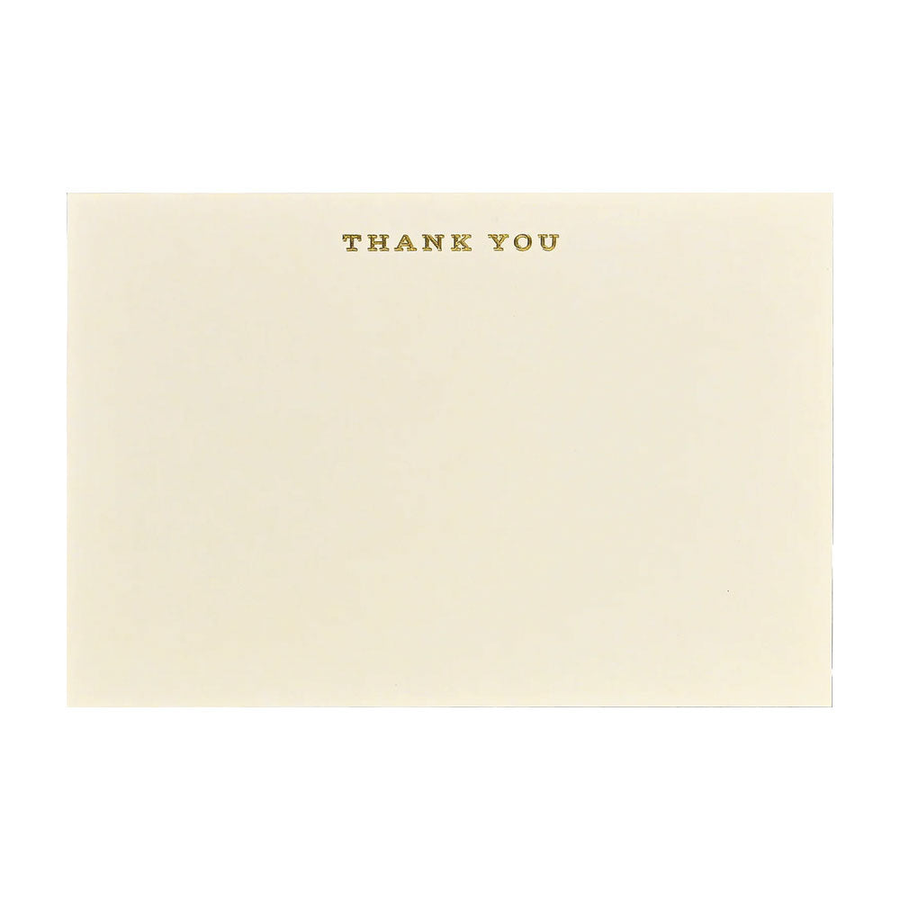 Thank You Correspondence Cards