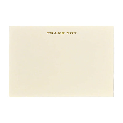 Thank You Correspondence Cards