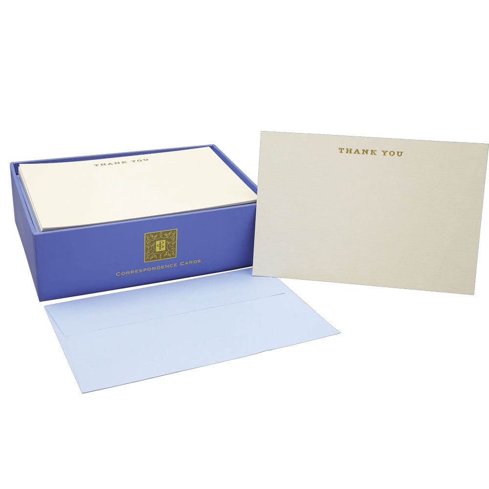 Thank You Correspondence Cards