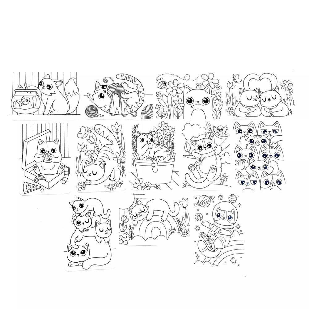 Undercover Art  Hidden Patterns Coloring Activity