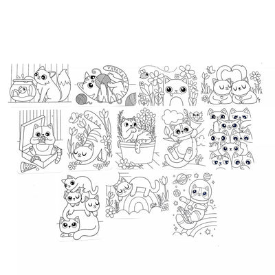Undercover Art  Hidden Patterns Coloring Activity