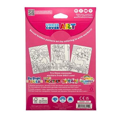 Undercover Art  Hidden Patterns Coloring Activity