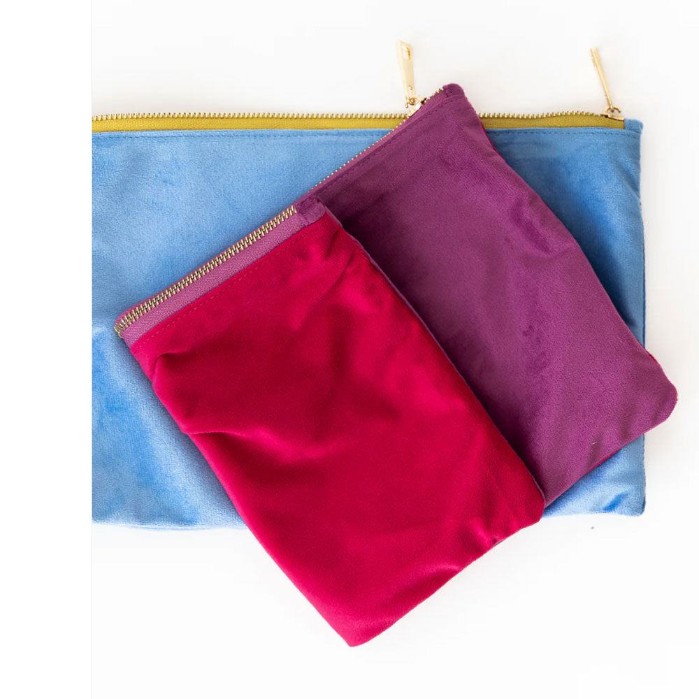 East Meets West Velvet Tile Bag