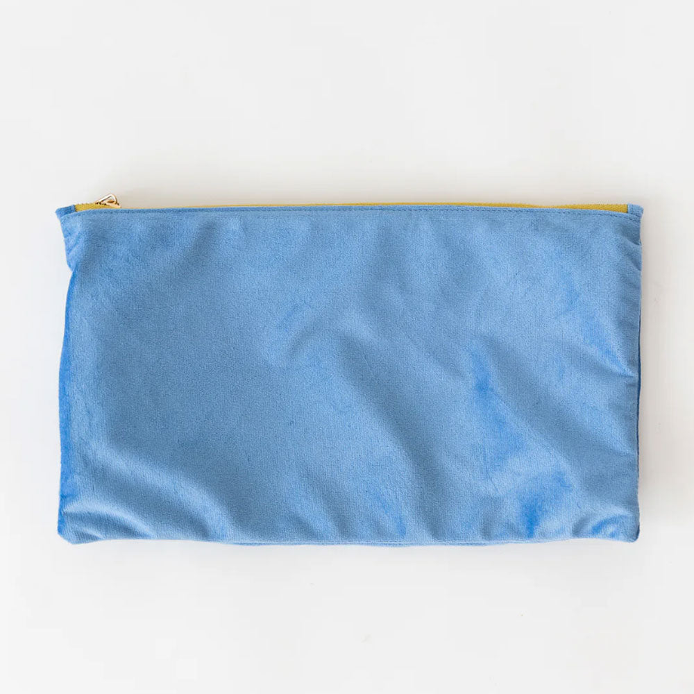 East Meets West Velvet Tile Bag
