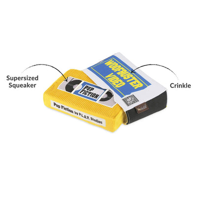 90's Video Tape Dog Toy