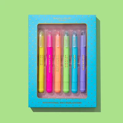 Wax Highlighters (set of 6)