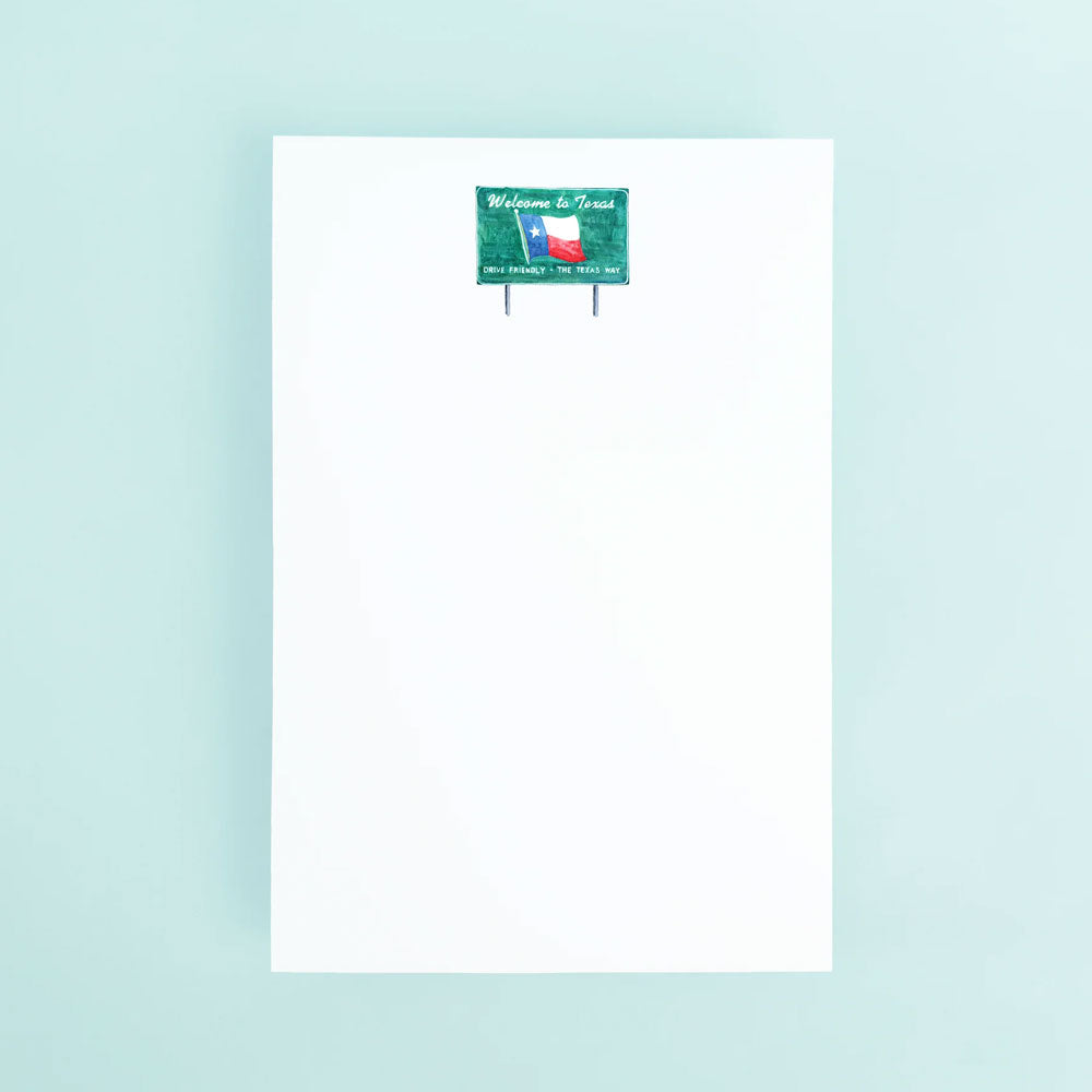 Welcome to Texas Sign Notepad