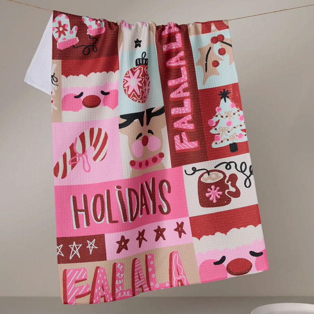 Winter Wonder Kitchen Tea Towel