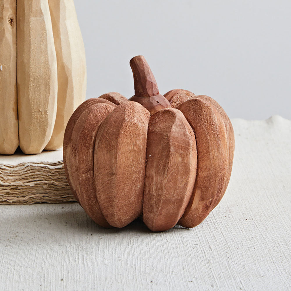 Poplar Wood Pumpkin