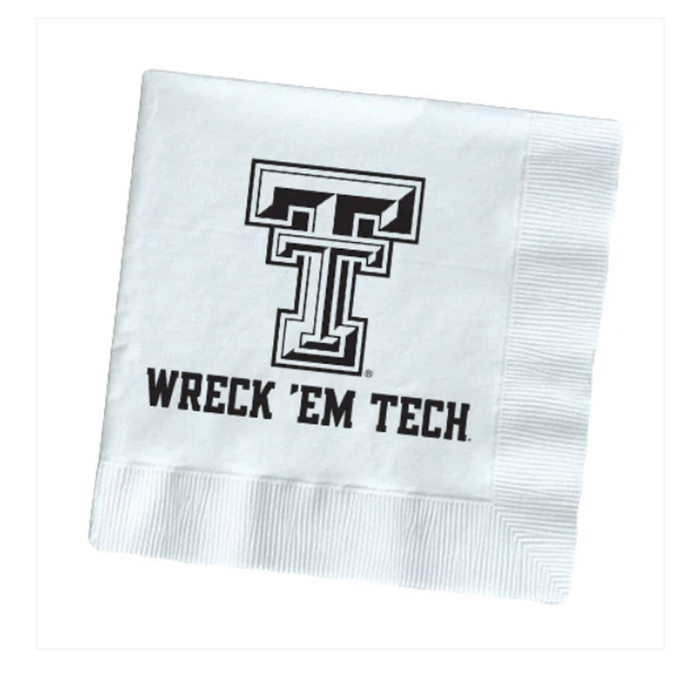 Wreck 'Em Tech Napkins