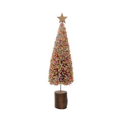 Microbeads Trees with Wooden Base