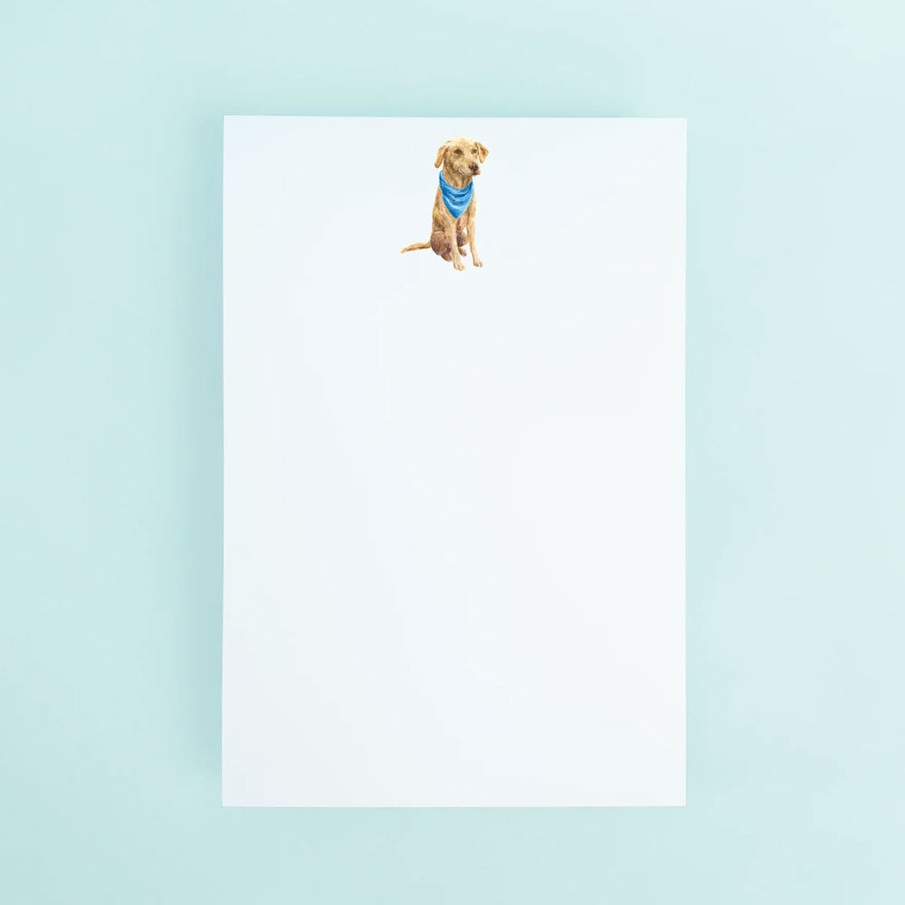 Yellow Lab Notepad
