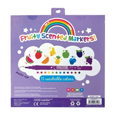 Yummy Yummy Scented Markers (set of 12)
