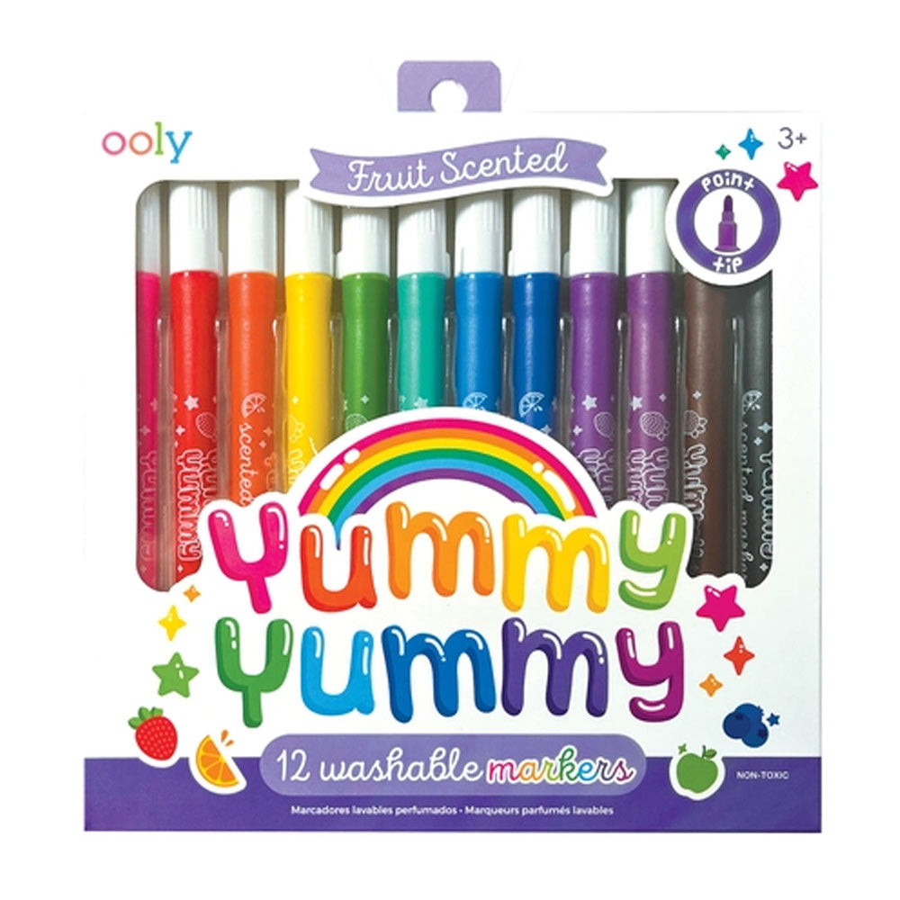 Yummy Yummy Scented Markers (set of 12)