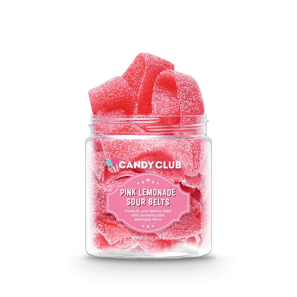 Pink Lemonade Sour Belts - Barque Gifts