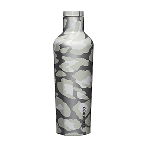Snow Leopard 16oz Canteen - Barque Gifts