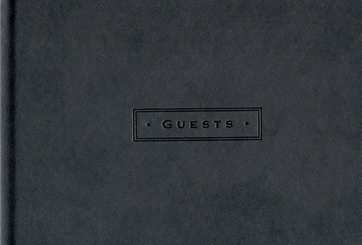 Black Guest Book