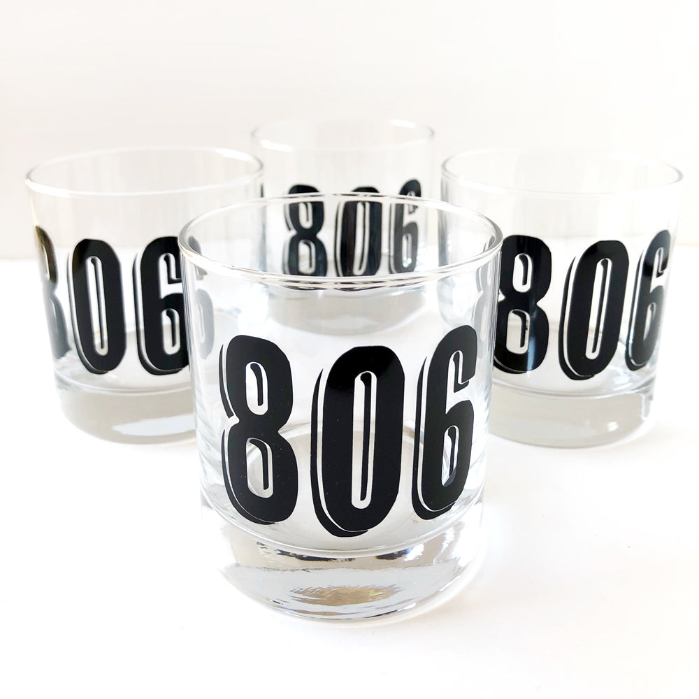 806 Rocks Glasses (Set of 4) - Barque Gifts