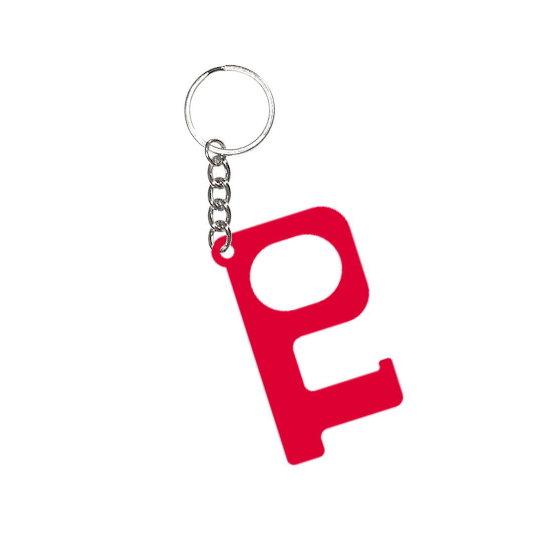 Red Hands-Free Acrylic Keychain - Barque Gifts