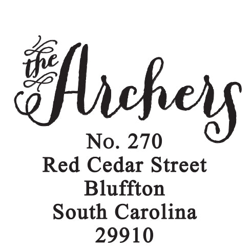 Archer Self-Inking Stamp - Barque Gifts