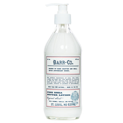 Barr Co 16oz Shea Butter Lotion - Barque Gifts