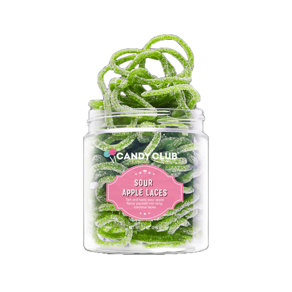 candy club sour apple laces on barquegifts.com