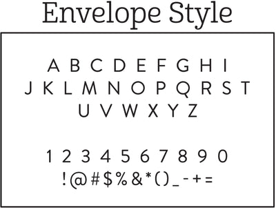 Envelope Self-Inking Stamp - Barque Gifts