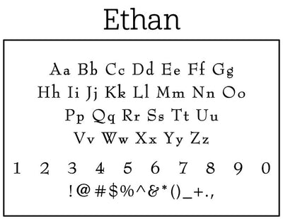 Ethan Self-Inking Stamp - Barque Gifts