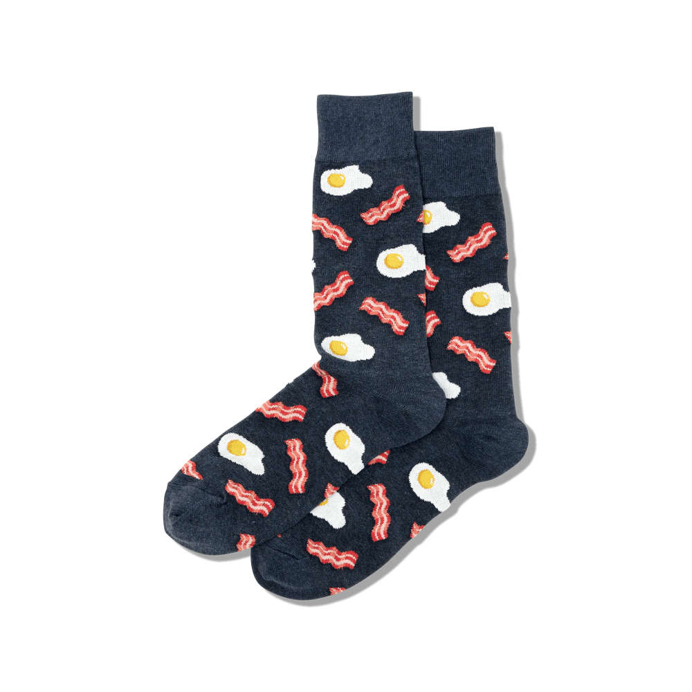 mens eggs and bacon socks on barquegifts.com