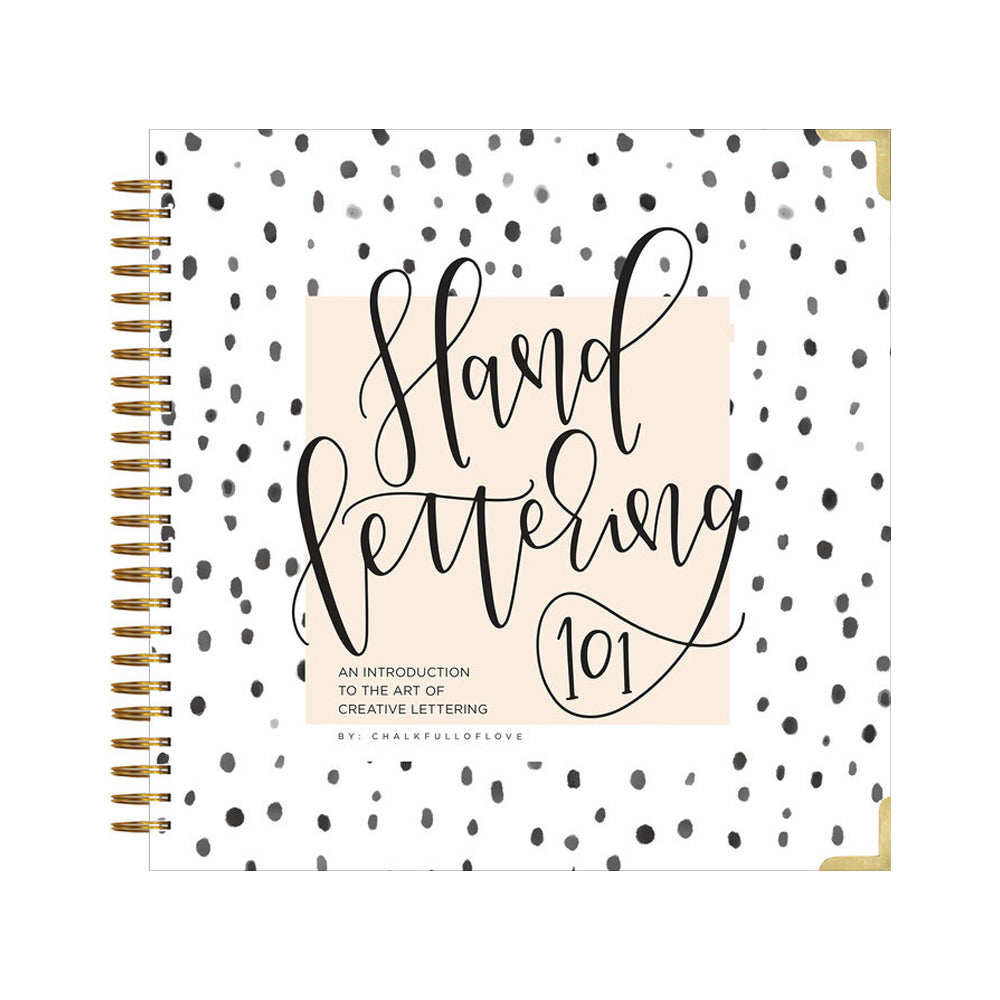 Hand Lettering 101 Book at barquegifts.com
