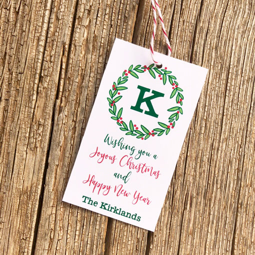 holiday gift tags on barquegifts.com