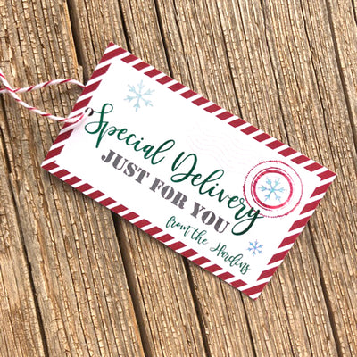 holiday gift tags on barquegifts.com