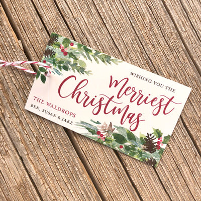 holiday gift tags on barquegifts.com