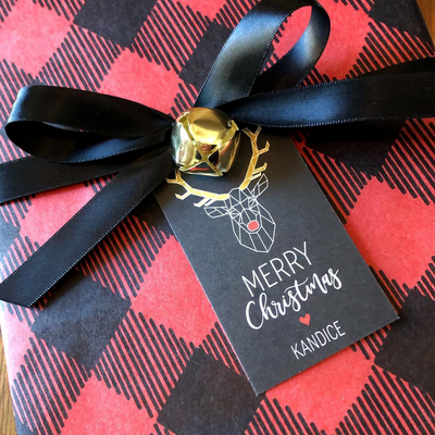 Polly Deer Gift Tag - Barque Gifts