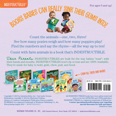 Indestructibles: Baby, Let's Count! at barquegifts.com