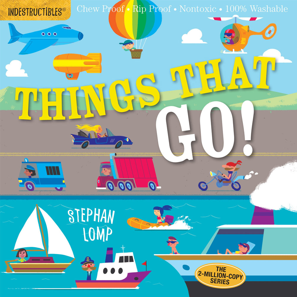 Indestructibles: Things That Go! at barquegifts.com