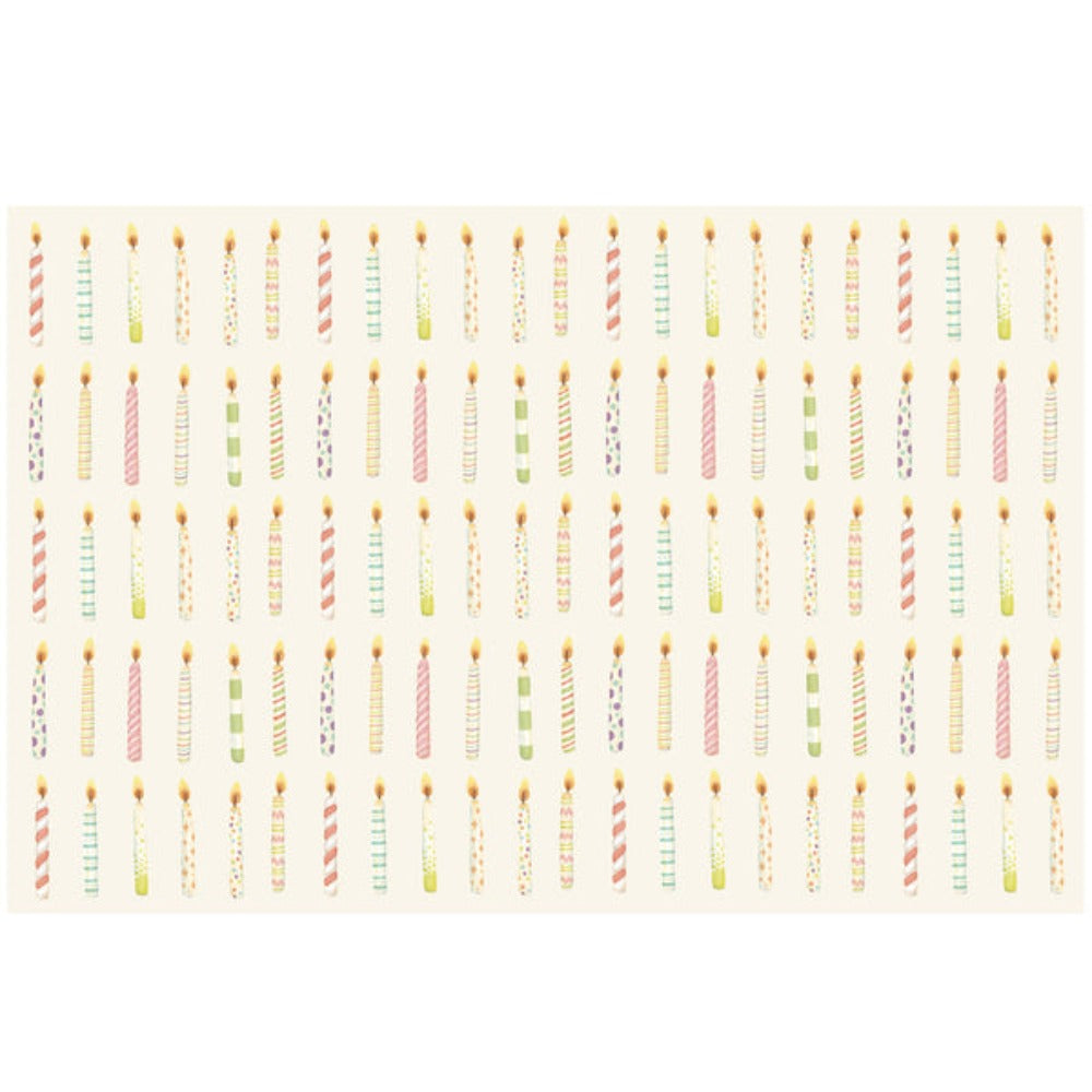 Birthday Paper Table Decor