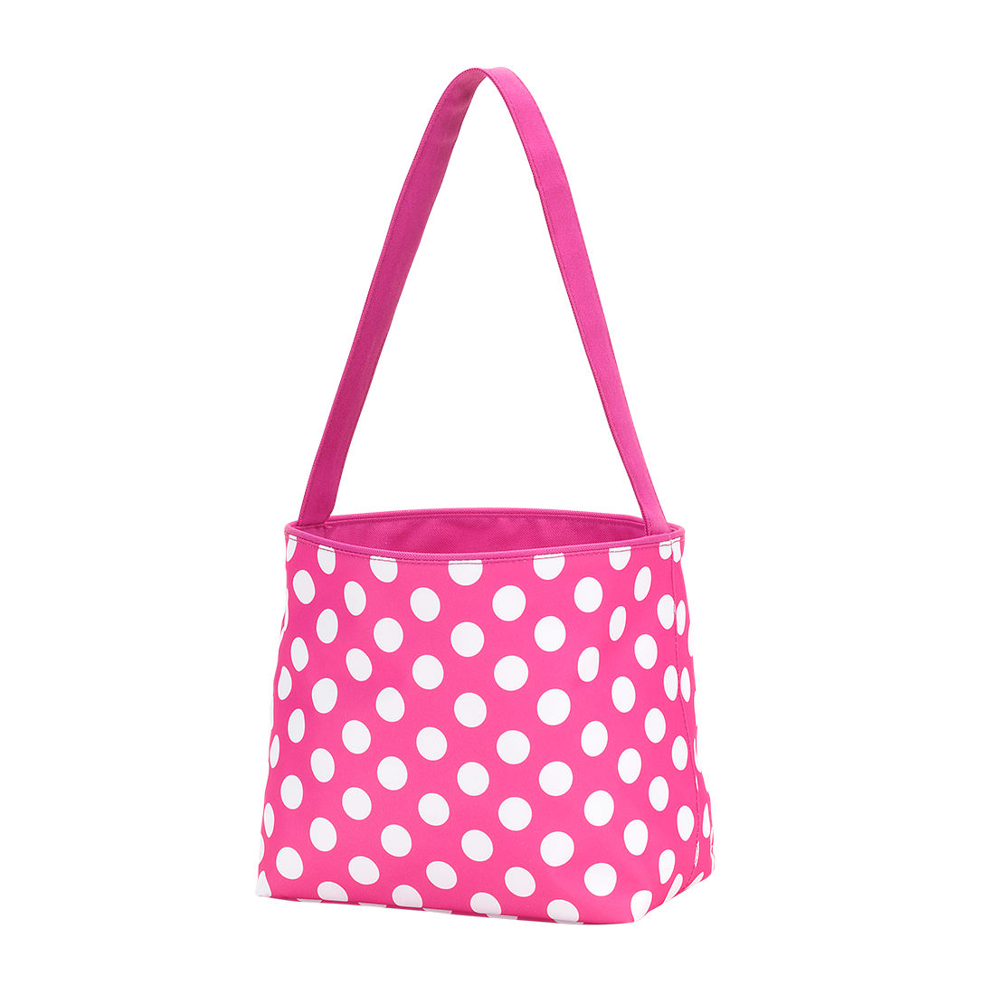 Hot Pink Dot Easter Basket - Barque Gifts