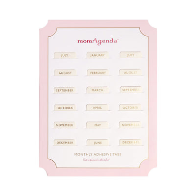 Adhesive Agenda Tabs