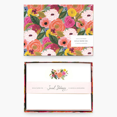 Rifle Paper Co. Juliet Rose Social Stationery Set at barquegifts.com