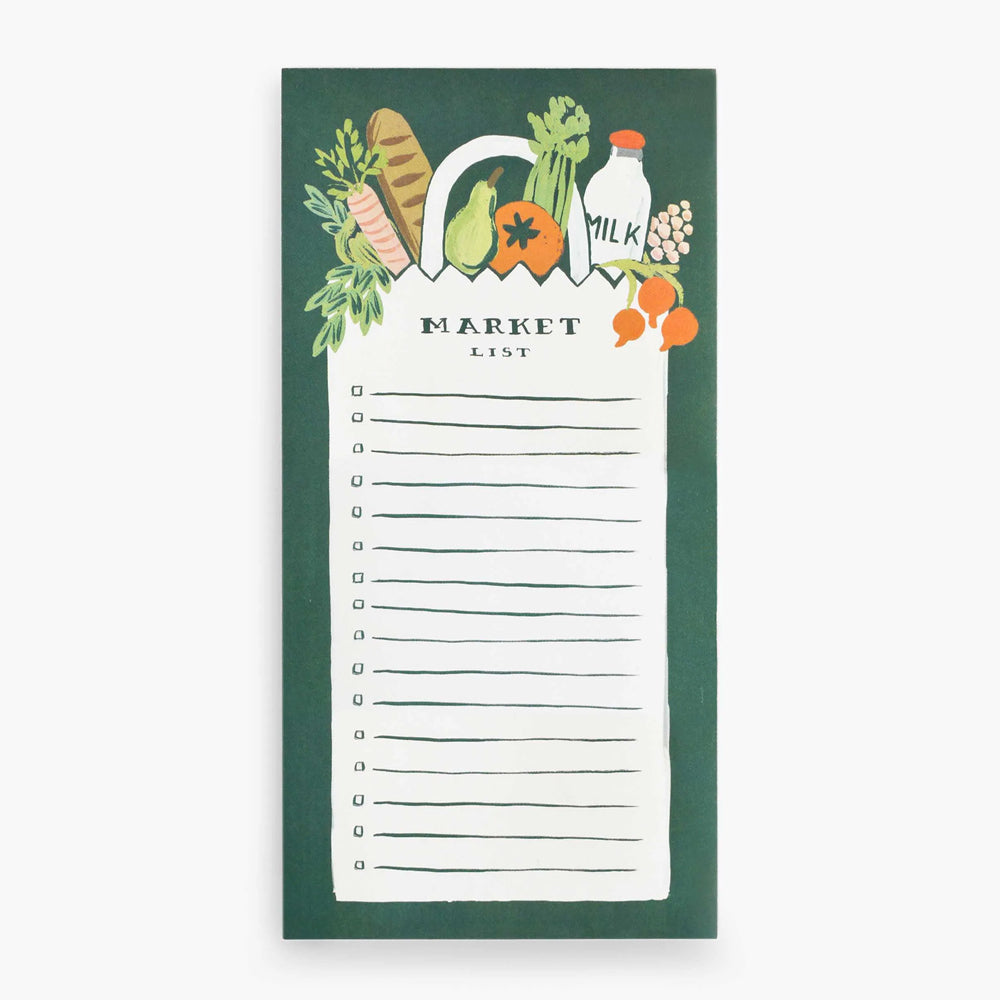 Market List Notepad - Barque Gifts