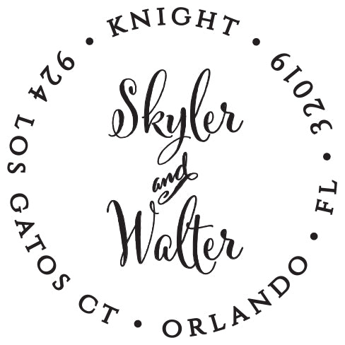 Skyler Self-Inking Stamp - Barque Gifts
