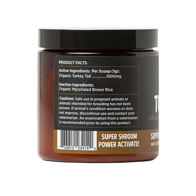 Super Snouts Turkey Tail Mushroom Powder