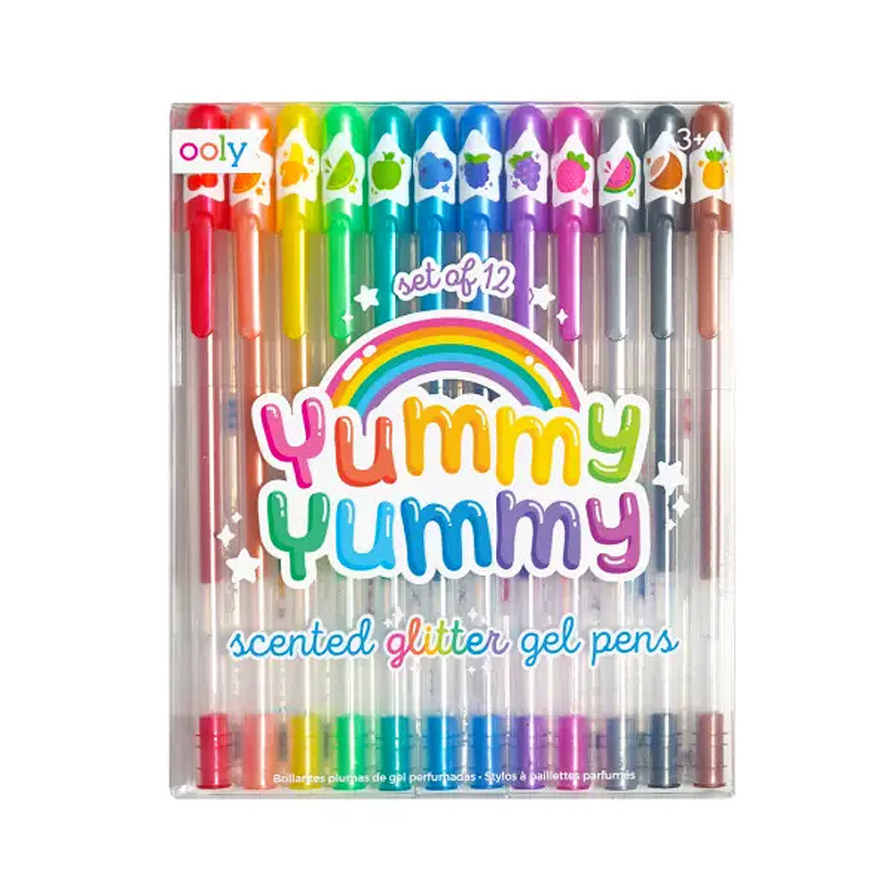Yummy Yummy Scented Glitter Gel Pens - Barque Gifts